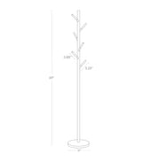 Steel Coat Rack 70 Inches