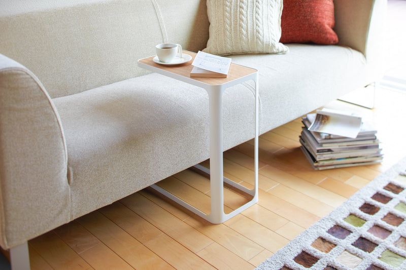 Steel Side Table (20" H) C Shape
