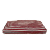 Striped Faux Gusset Outdoor Dog Bed from Carolina Pet Company
