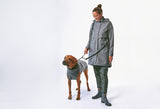 Matching dog coat for dogs and their humans.
