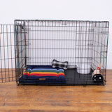 Pendleton cushion for dog crates