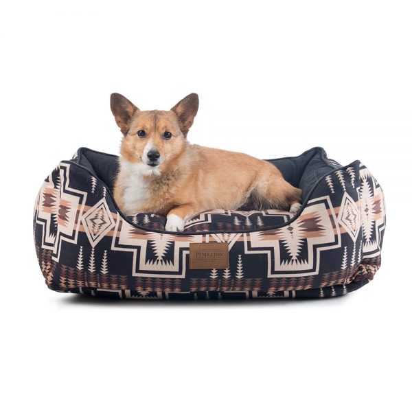 Pendleton bolster dog bed