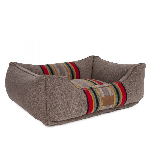 Vintage Camp Umber Kuddler Dog Bed from Pendleton