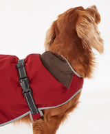 Barbour red Monmouth waterproof dog coat
