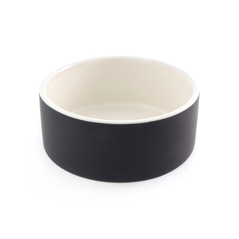 Ceramic water bowl dog best sale