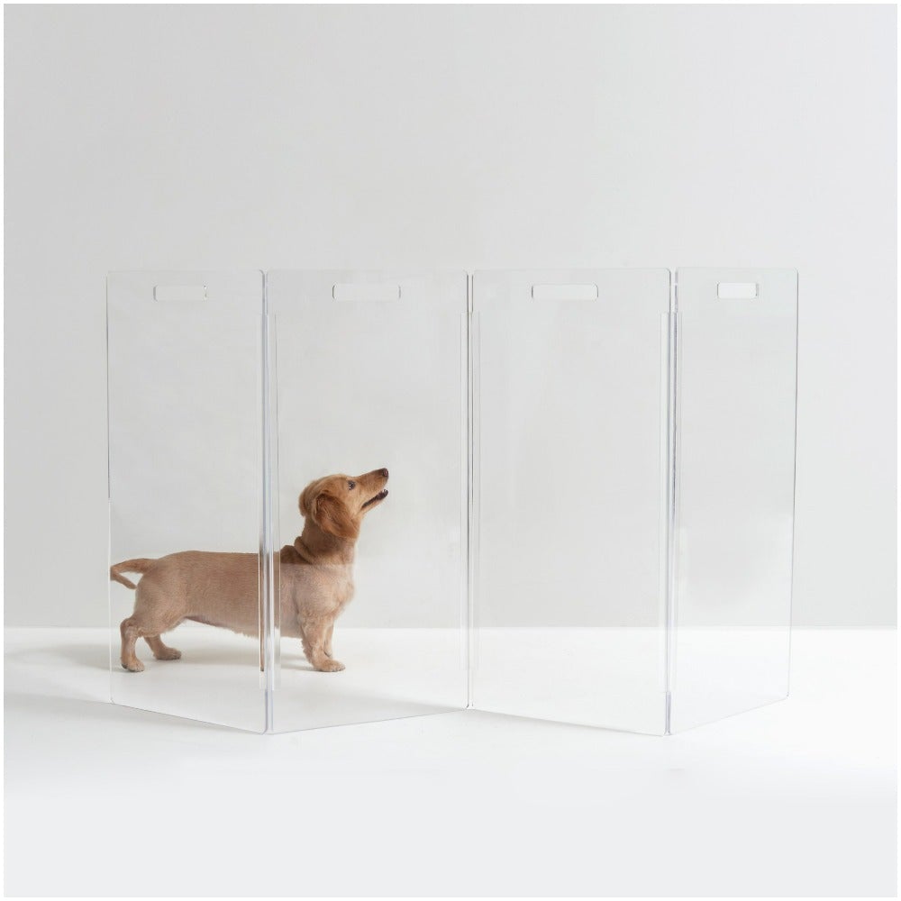 Acrylic dog pen best sale