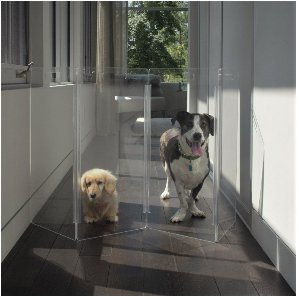 Designer dog gate