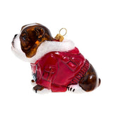 Bulldog Christmas ornament gift