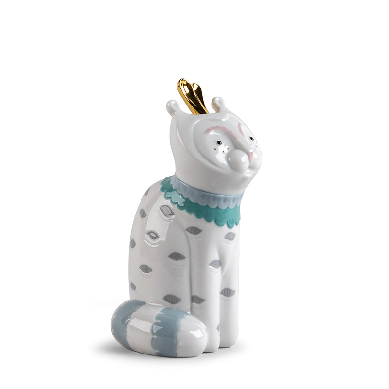 Lladro Unusual Friends Cat Figurine