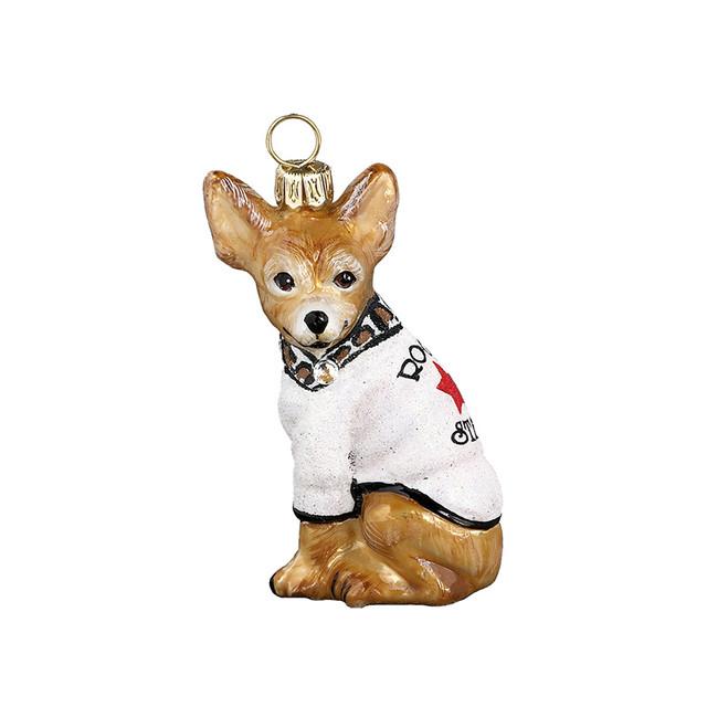 Chihuahua Rock Star Ornament from Joy To The World