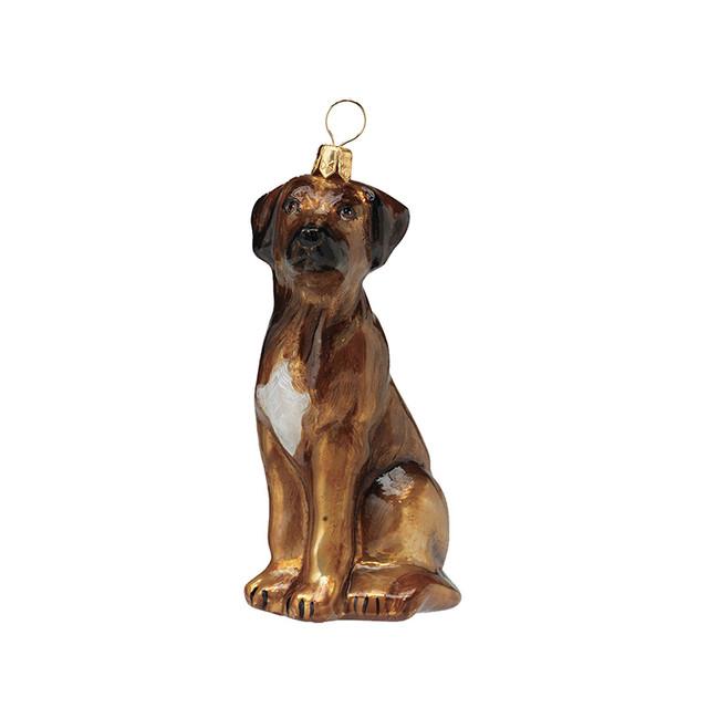 Rhodesian Ridgeback Luxury Christmas Ornament