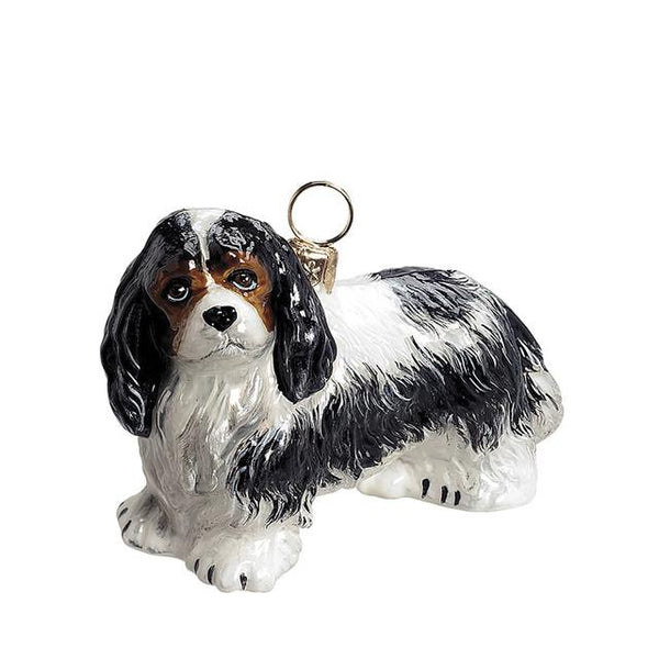 Cavalier King Charles in Tri-Color Ornament