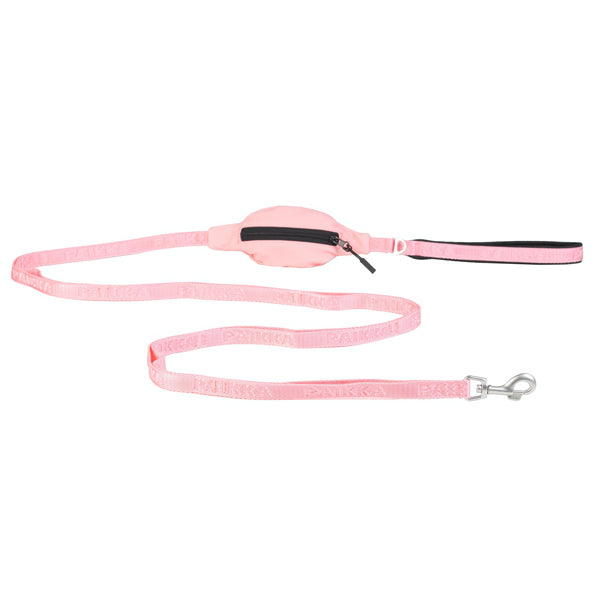 Reflective pink Paikka dog leash