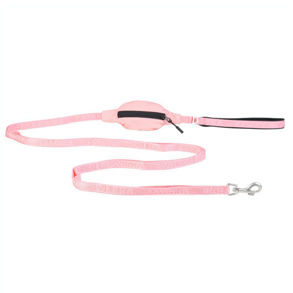 Reflective pink Paikka dog leash 