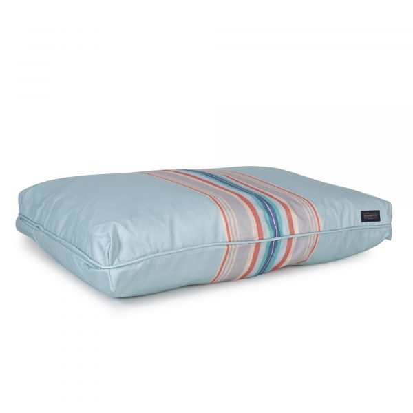 Pendleton dog cushion in serape blue