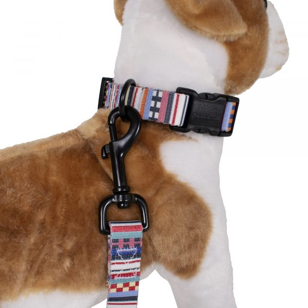 Pendleton dog collar in tamiami pattern