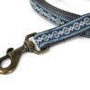 Brass detail of Pendleton papago park dog leash 