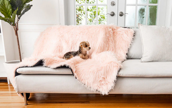 PupProtector Waterproof Dog Blanket Pink