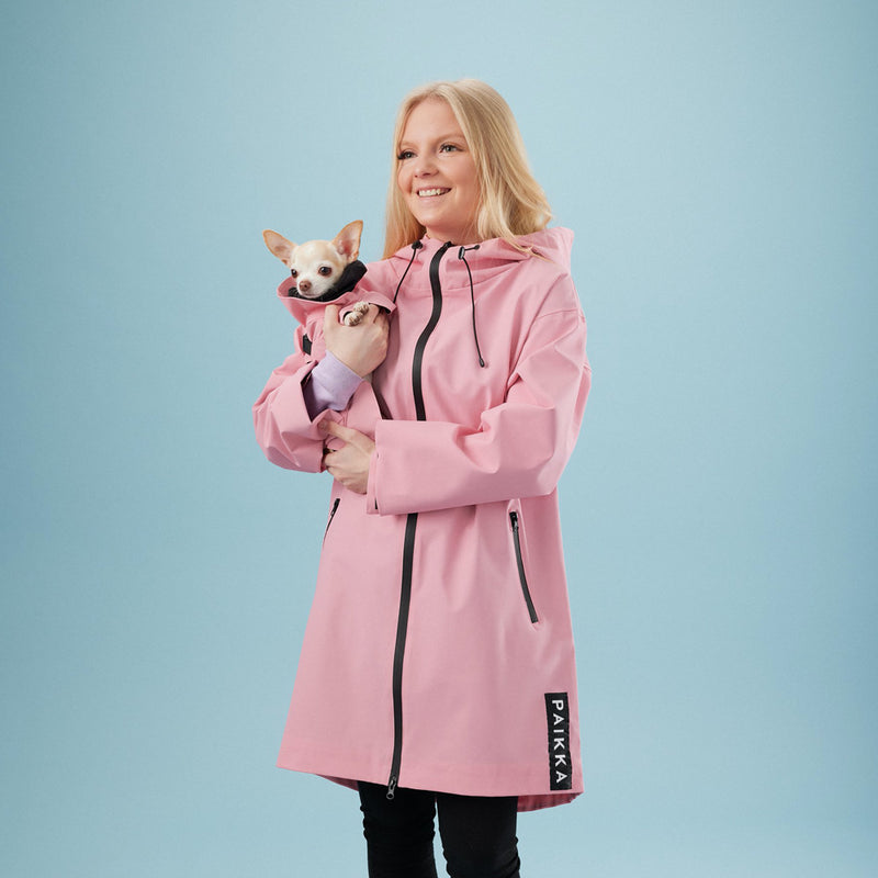 Paikka rainjacket for dogs and dog lovers