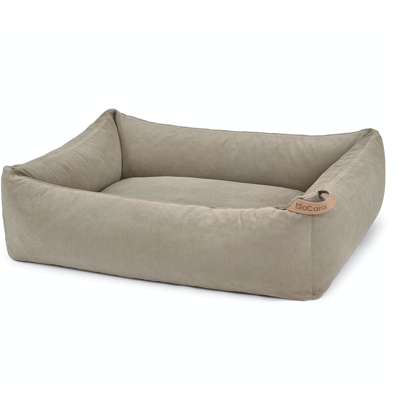 MiaCara dog bed velour fabric luxury