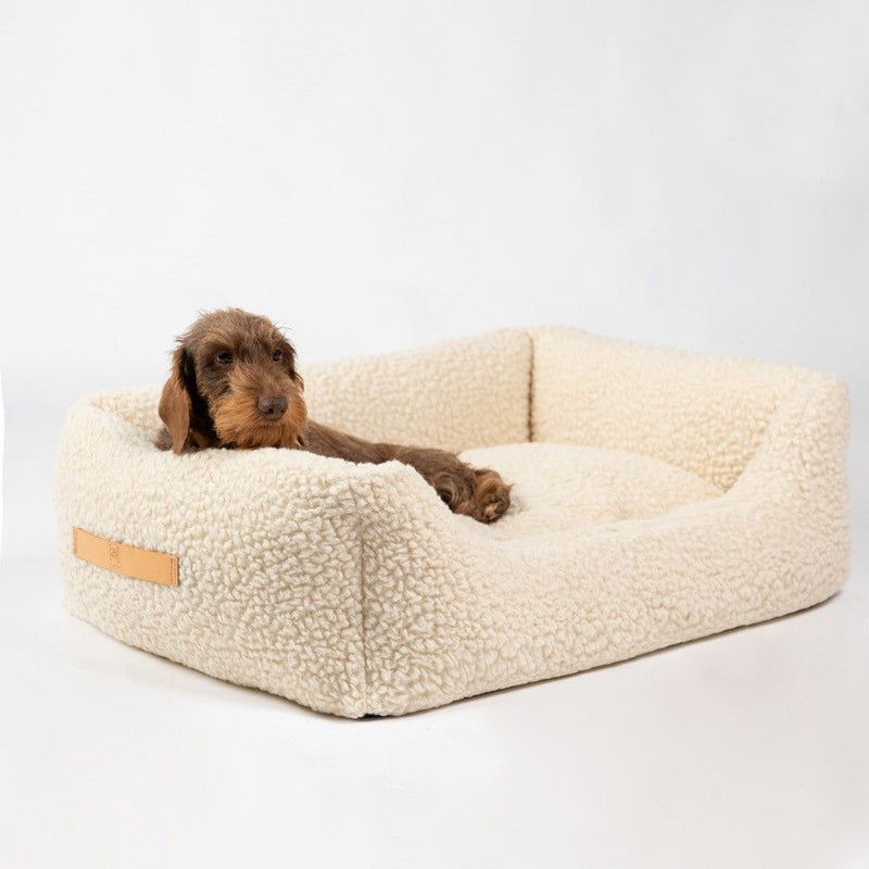 Henri Boucle Wool Pet Bed