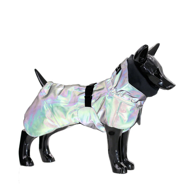 Dog rainjacket in camo