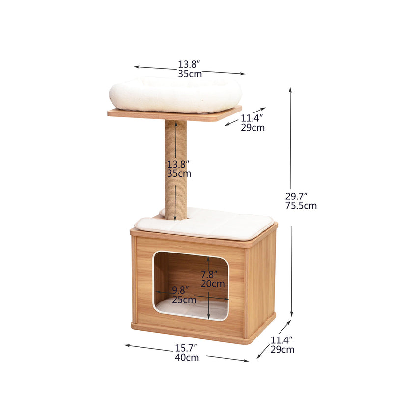catry cat tree dimensions