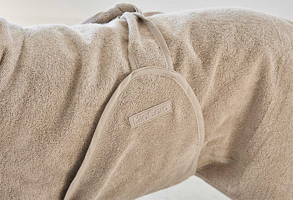 Absorbent cotton dog bathrobe towel