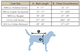Pendleton Dog Coat Sizes
