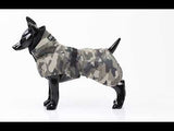Paikka Waterproof Dog Raincoat in Camo