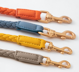 High quality Italian leather dog leashes from Due Punto Otto Designs