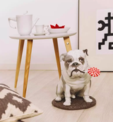 Life size bulldog figurine from Lladro porcelains makes the best gift for dog lovers