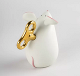 Mouse figurine by Lladro handmade.