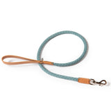 Ferdinando microfiber dog leash in faux leather