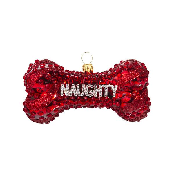 Naughty or Nice Christmas Tree Luxury Ornament by Joy To The World