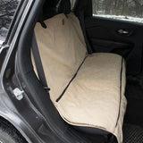 Car backseat cover microfiber fabric from Carolina Pet Company