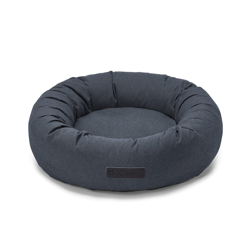 Miacara Washable Rondo dog bed in Grey