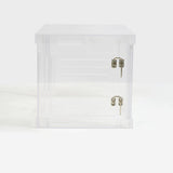 Lucite acrylic dog crate by hiddin pets