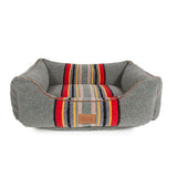 Pendleton vintage camp cuddlier dog bed in heather green color is both stylish and comfortable dog bed.