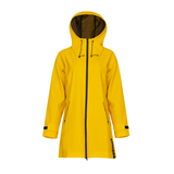 Yellow women's rain coat by Paikka