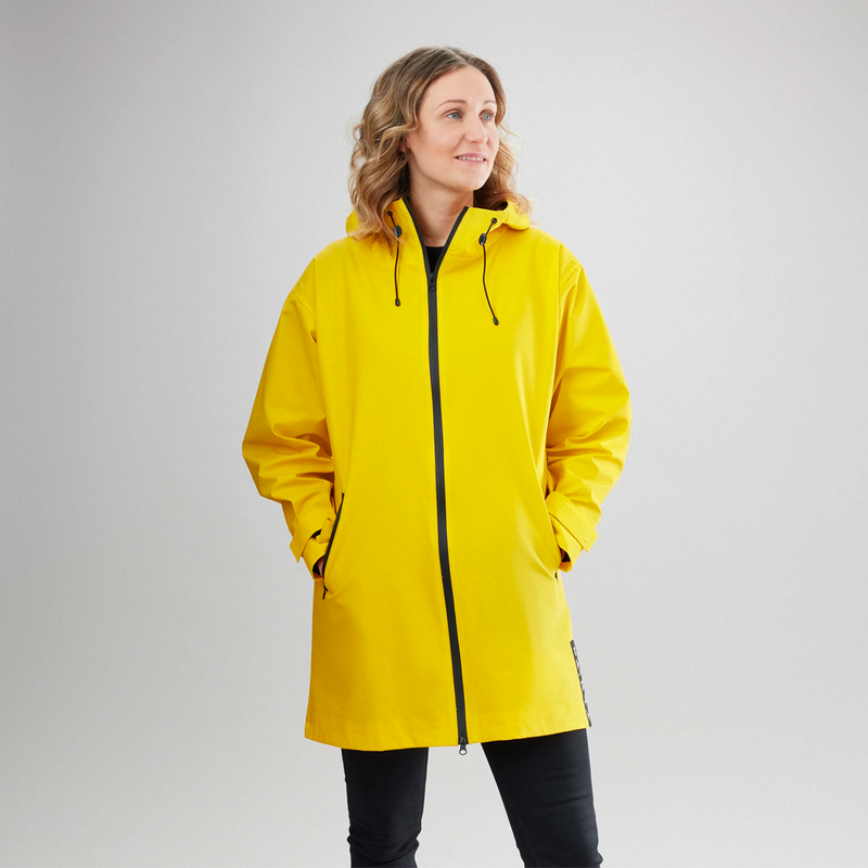 Paikka Reflective Women s Raincoat Long Waterproof Rain Jackets