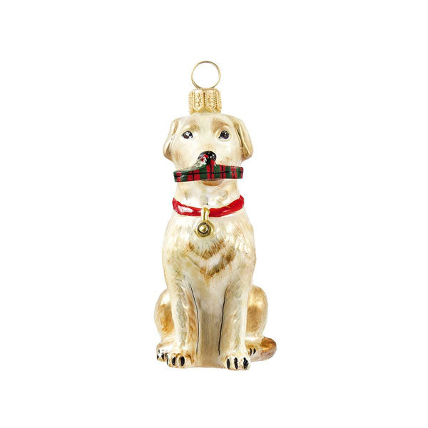 Dog Christmas ornament and decor